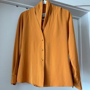 Vintage 90s Gantos Draped Blouse